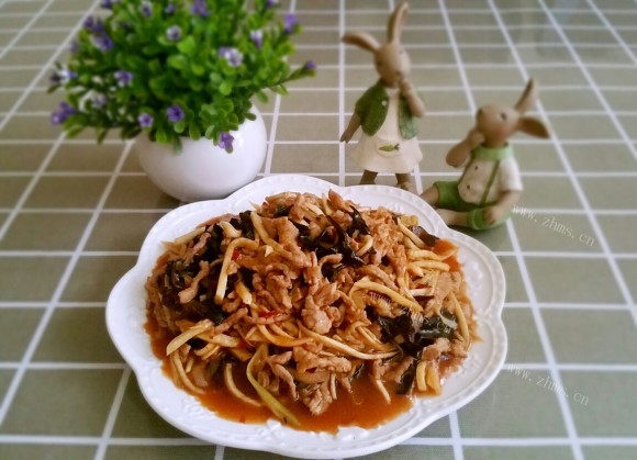 香气浓郁的鱼香肉丝