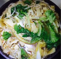 美味的酸辣土豆粉做法图解8)