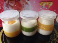 好吃的天然彩色布丁做法图解6)