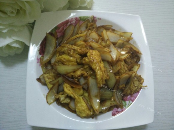香喷喷的洋葱炒鸡蛋