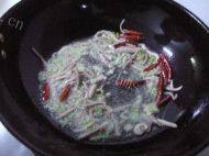 肉丝炒豆芽做法图解4)