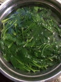简单的凉拌菠菜粉丝做法图解2)