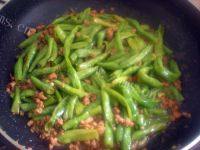 口感好的肉末炒豆角