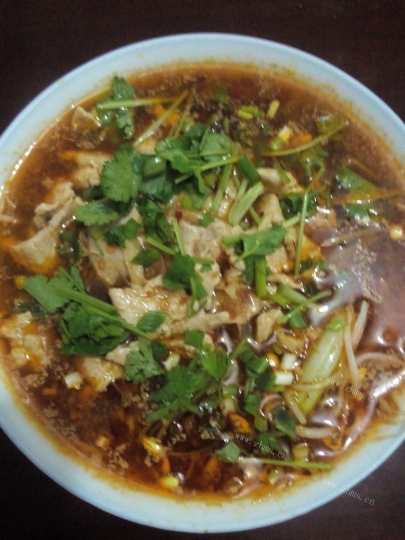 色香味俱全的水煮肉片