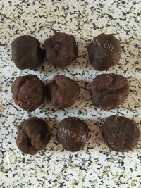 红豆酥做法图解2)