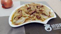 家常菜圆葱炒肉