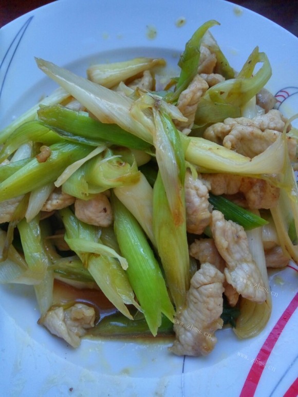 大蒜炒肉