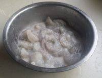 家常菜秋葵炒虾仁做法图解2)