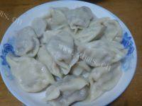 甘脆的白菜猪肉水饺