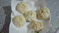 自制奶黄包