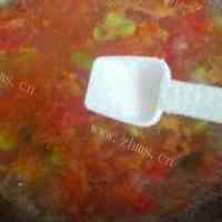 彩色西红柿蚕豆米鸡蛋汤的做法图解十