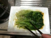 色香味俱全的蚝油生菜做法图解10)