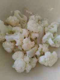 家常菜番茄菜花做法图解1)