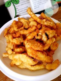 美味的炸鸡柳