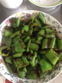家常菜虎皮尖椒