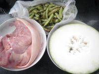 家常菜冬瓜肉丸汤做法图解1)