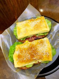 香酥法风烧饼做法图解4)