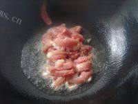 家常菜豆角烧肉做法图解3)