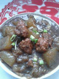 冬瓜烧鱼丸