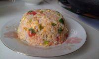 质嫩的西红柿蛋炒饭