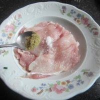 家常菜煎肉片做法图解3)