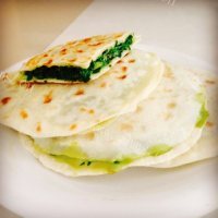 自制韭菜鸡蛋灌饼