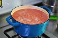 酸酸甜甜的珐琅锅西红柿牛楠汤的做法图解十
