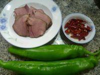 #爱美食#青椒炒牛肉做法图解1)