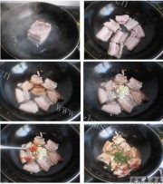 特色干煸五花肉 做法图解2)