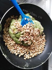 人间美味般的抹茶牛轧糖做法图解7)