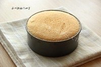 自制六寸戚风蛋糕做法图解6)
