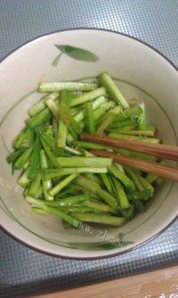 自己做的韭菜面片做法图解3)
