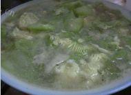 色香味具全的丝瓜鸡蛋汤