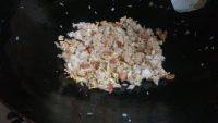 自己做的火腿鸡蛋炒饭