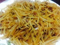 肉末土豆丝做法图解8)
