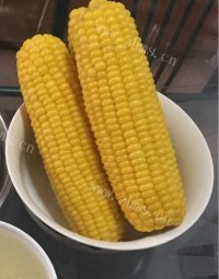 自制玉米发糕做法图解1)