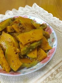 家常菜焖南瓜