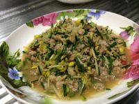 美味剁肉炒大豆芽做法图解10)