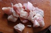 猪肉炒蘑菇做法图解2)