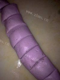 紫薯糯米饼做法图解5)
