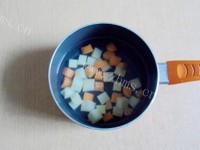 美味黑椒牛肉浇年糕做法图解15)