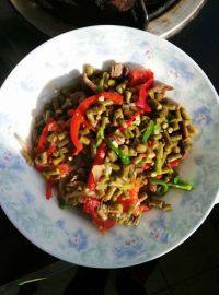 家常菜肉末酸豆角