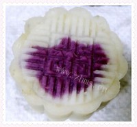 美味山药紫薯糕做法图解15)