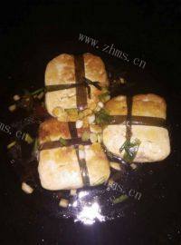 家常菜葱烧豆腐做法图解8)