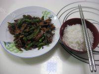 在家做的辣椒炒肉