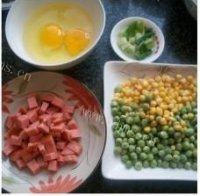 「美味可口」扬州炒饭做法图解2)