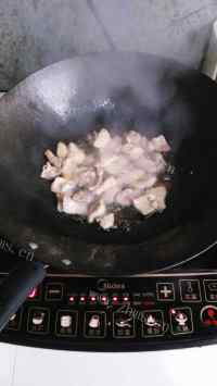 家常长豆炒肉丝做法图解5)