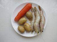 美味的土豆泥蒸虾做法图解1)