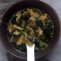 好吃的海参蛋花汤做法图解6)