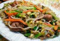 家常菜炒绿豆芽